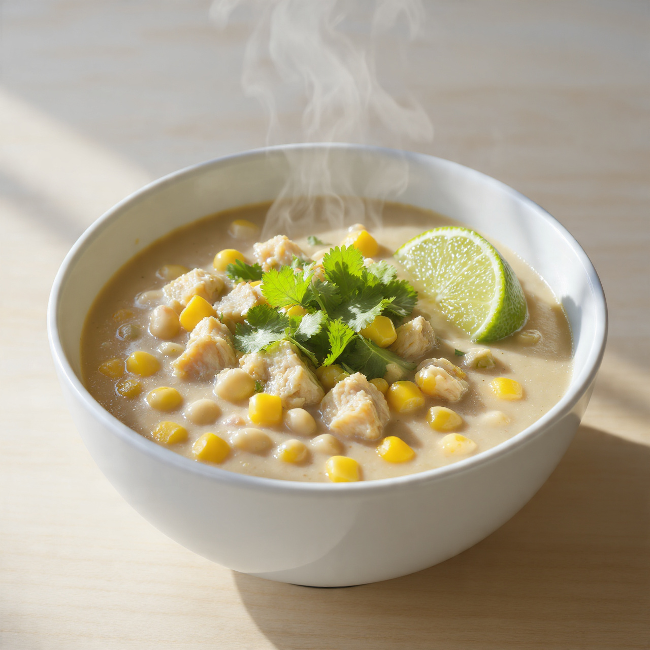 5-Ingredient White Chicken Chili