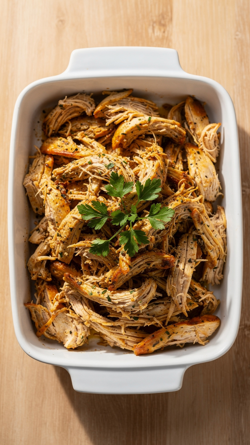 Pulled Chicken Crock Pot Recipe (Easy & Flavor-Packed)