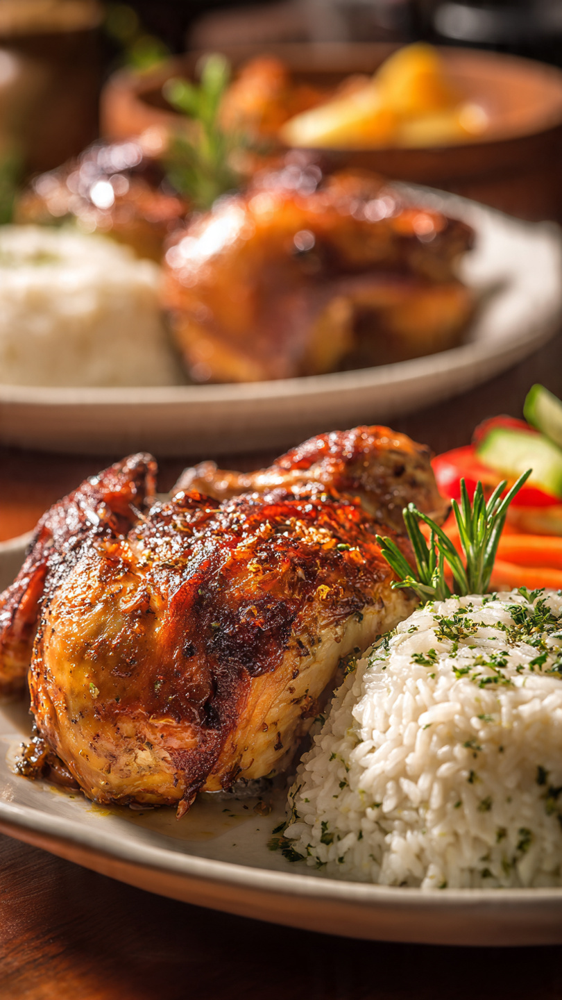 Easy Cheesy Rotisserie Chicken and Rice Casserole