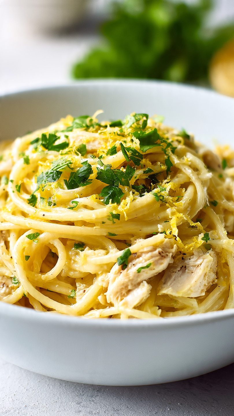 Creamy Lemon Chicken Pasta (One-Pan, 30 Minutes)