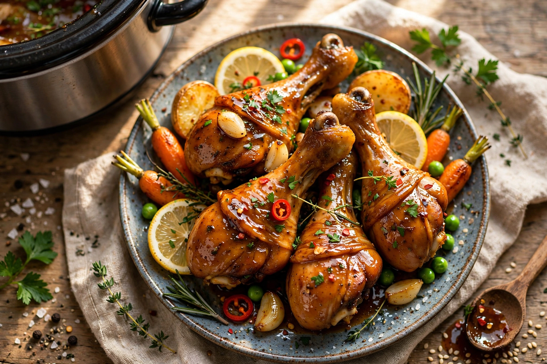 Crock Pot Chicken Drumsticks