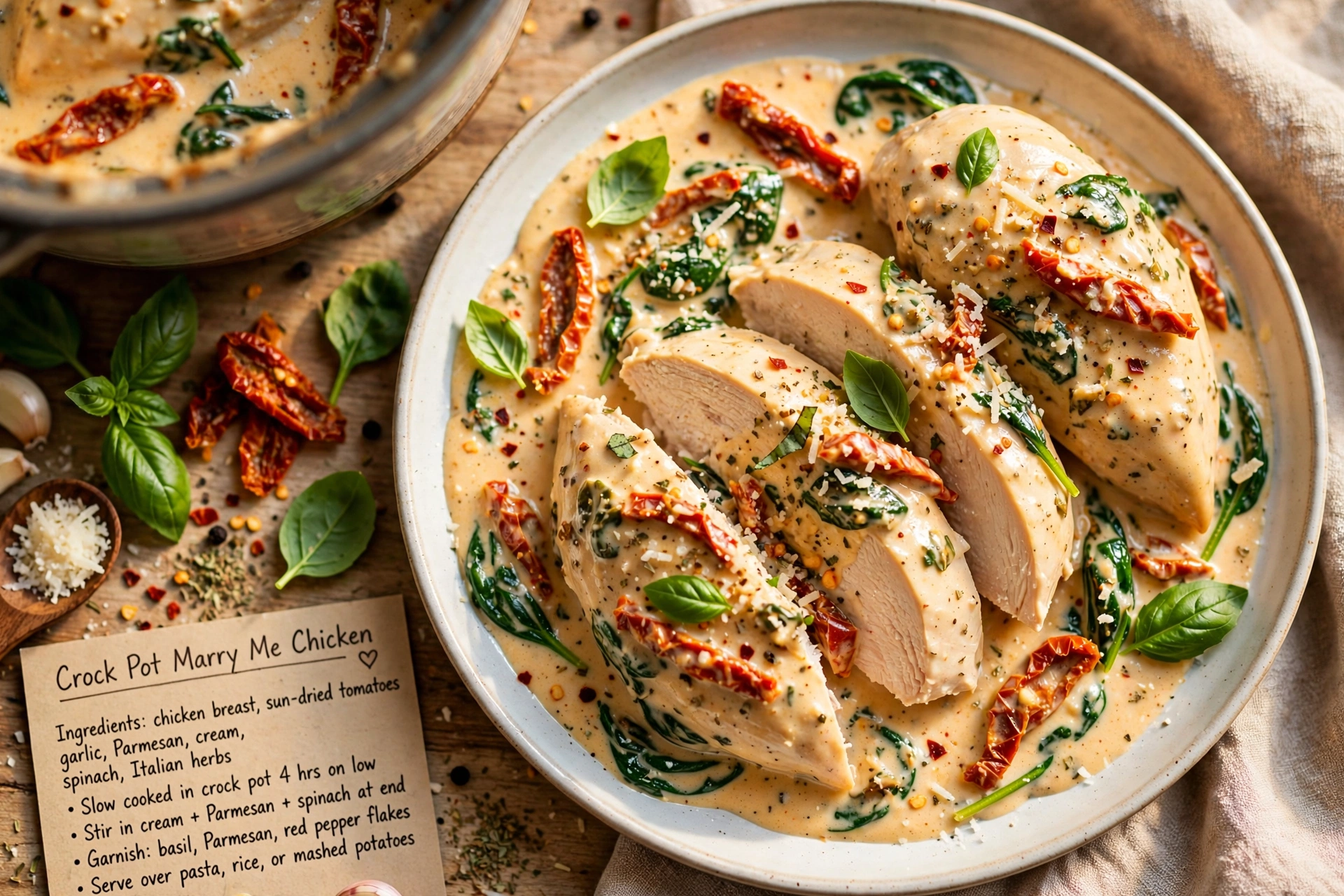 Crock Pot Marry Me Chicken
