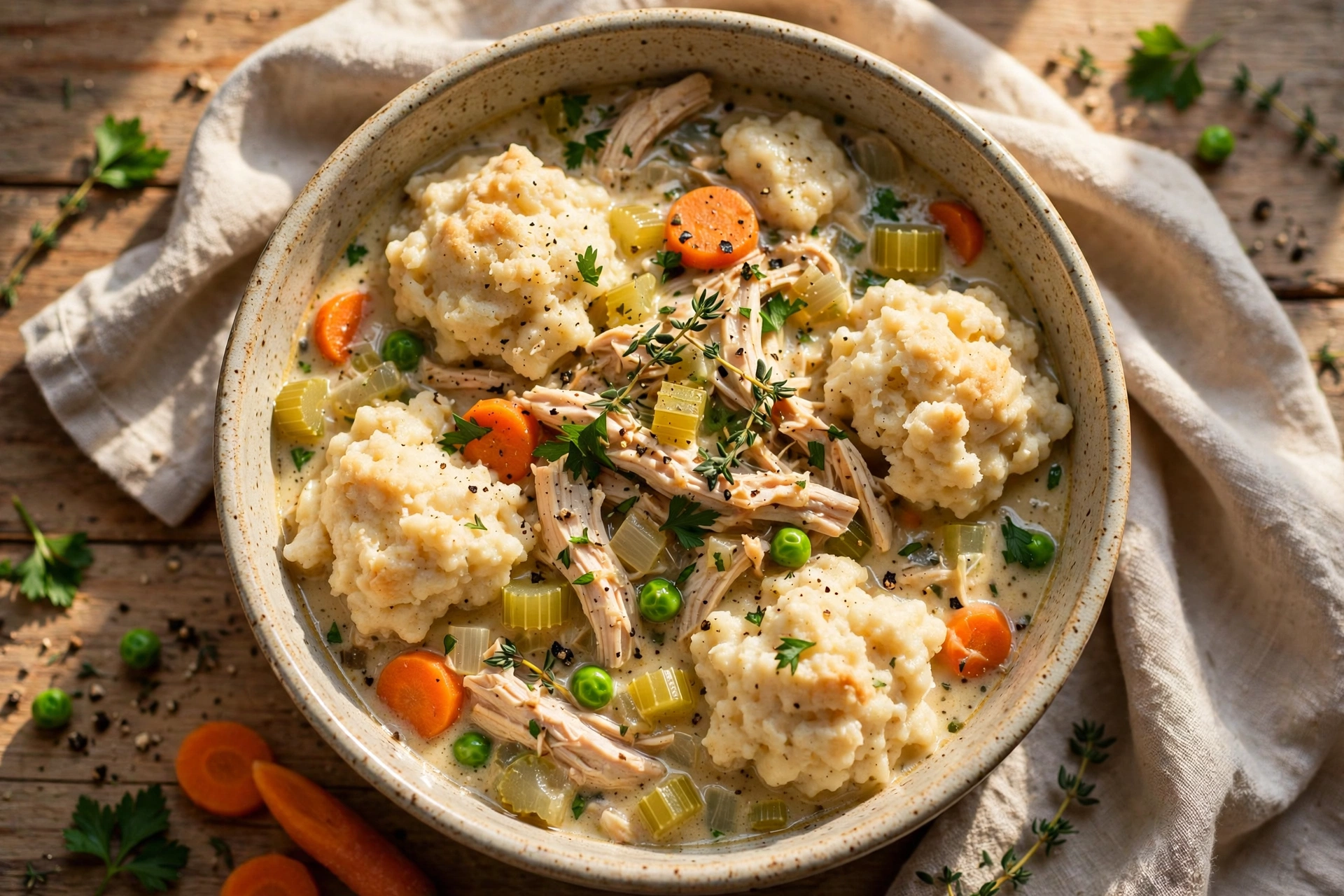 Crockpot Chicken and Dumplings