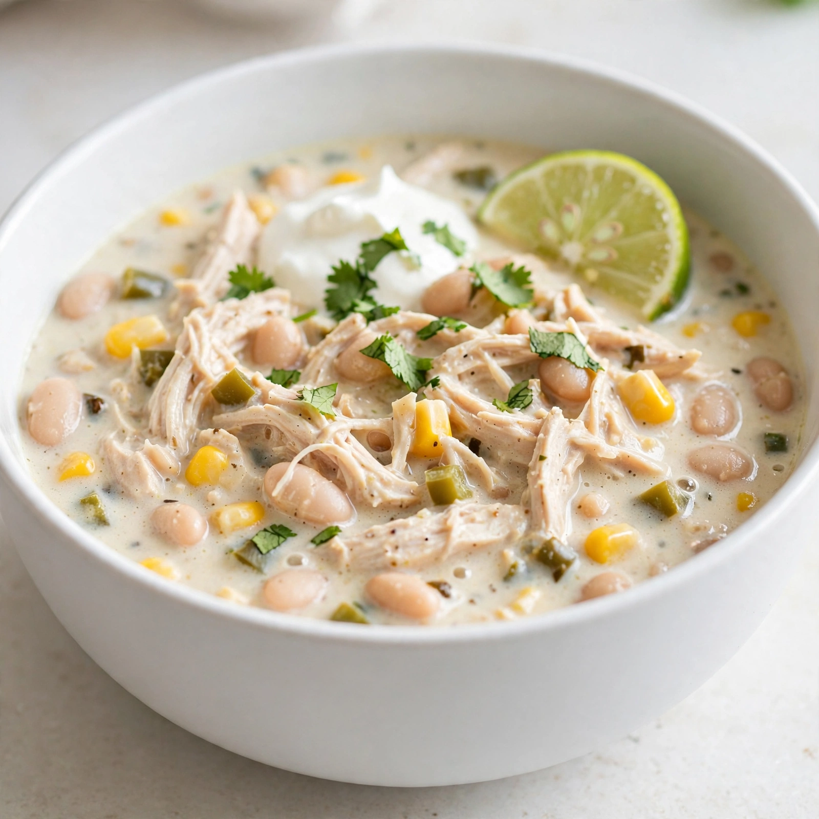Crockpot White Chicken Chili