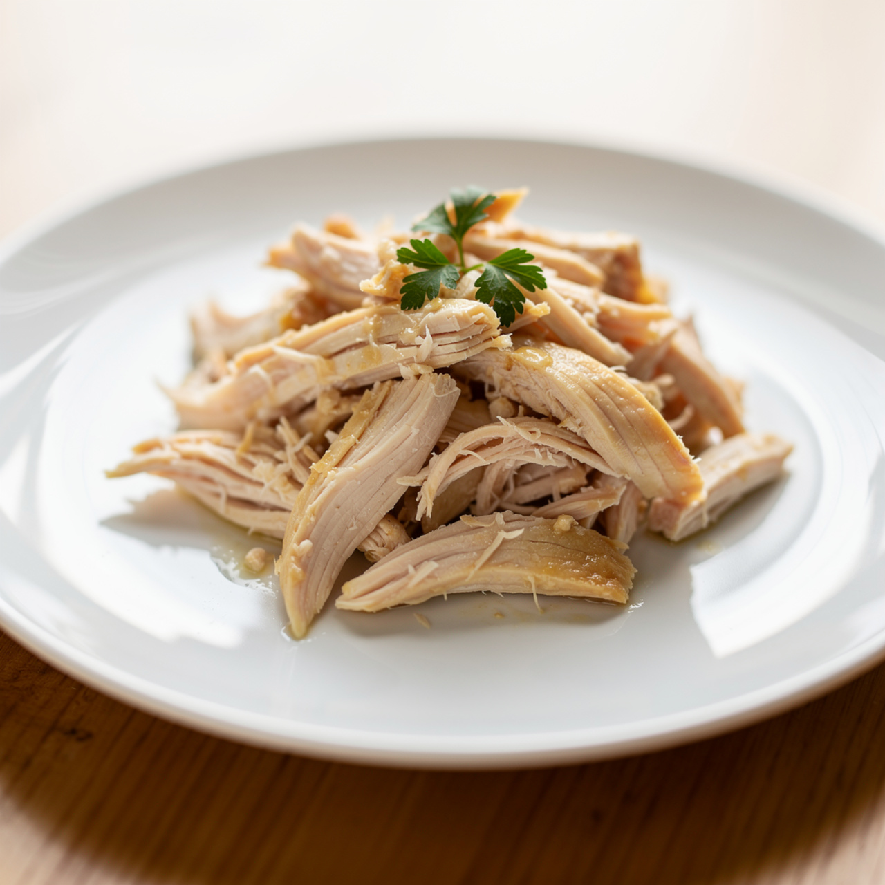 Instant Pot Pulled Chicken Thighs (High Protein Meal Prep)