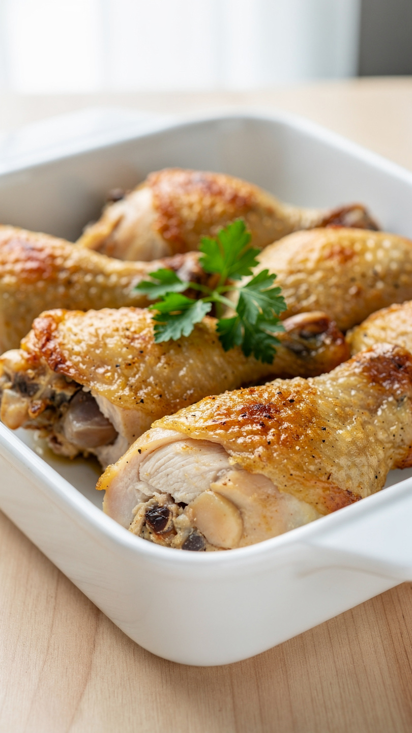 Easy Leftover Chicken Thigh Recipe (Quick Skillet Casserole)