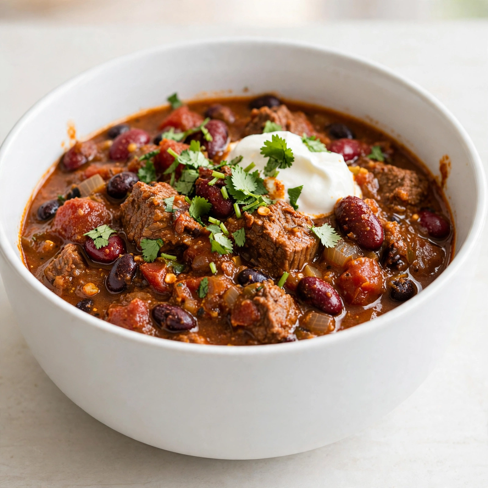 Slow Cooker Beef Chili