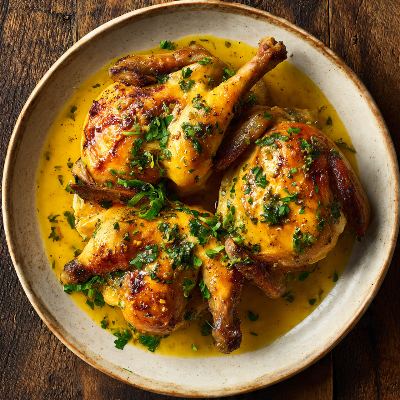 Slow Cooker Cornish Hens