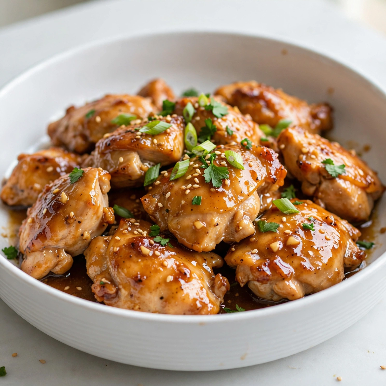 Slow Cooker Honey Garlic Chicken